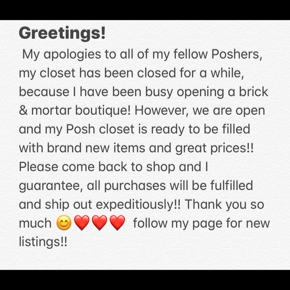 Customer service!